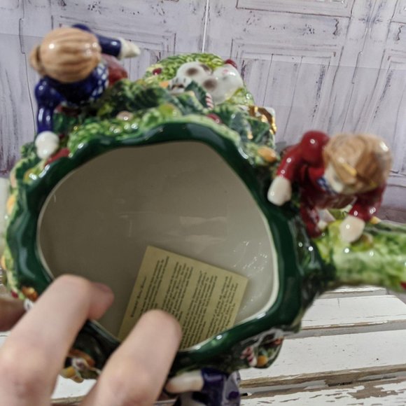 Waterford trimming tree teapot 1st ed holiday heir - Picture 7 of 7